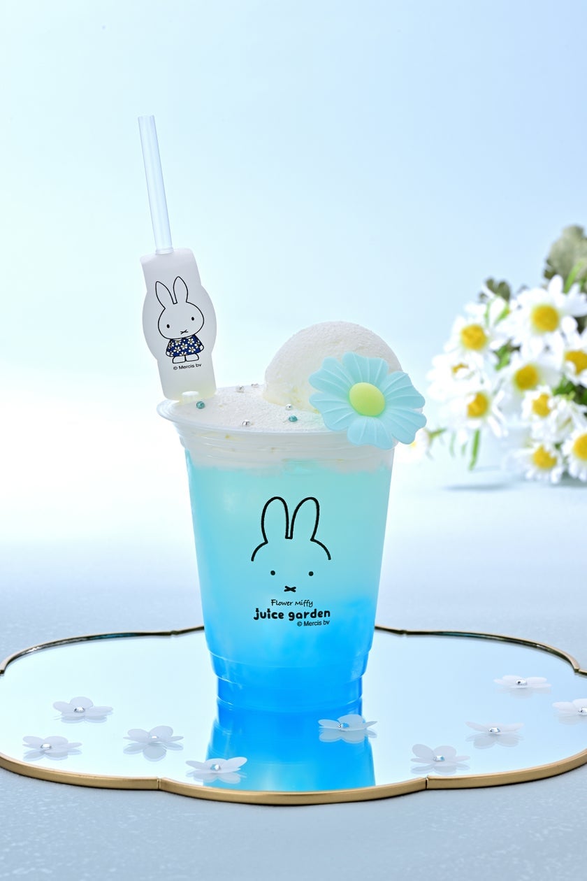 Limited-Time Miffy Birthday Drinks at Flower Miffy Juice Garden Starting June 12