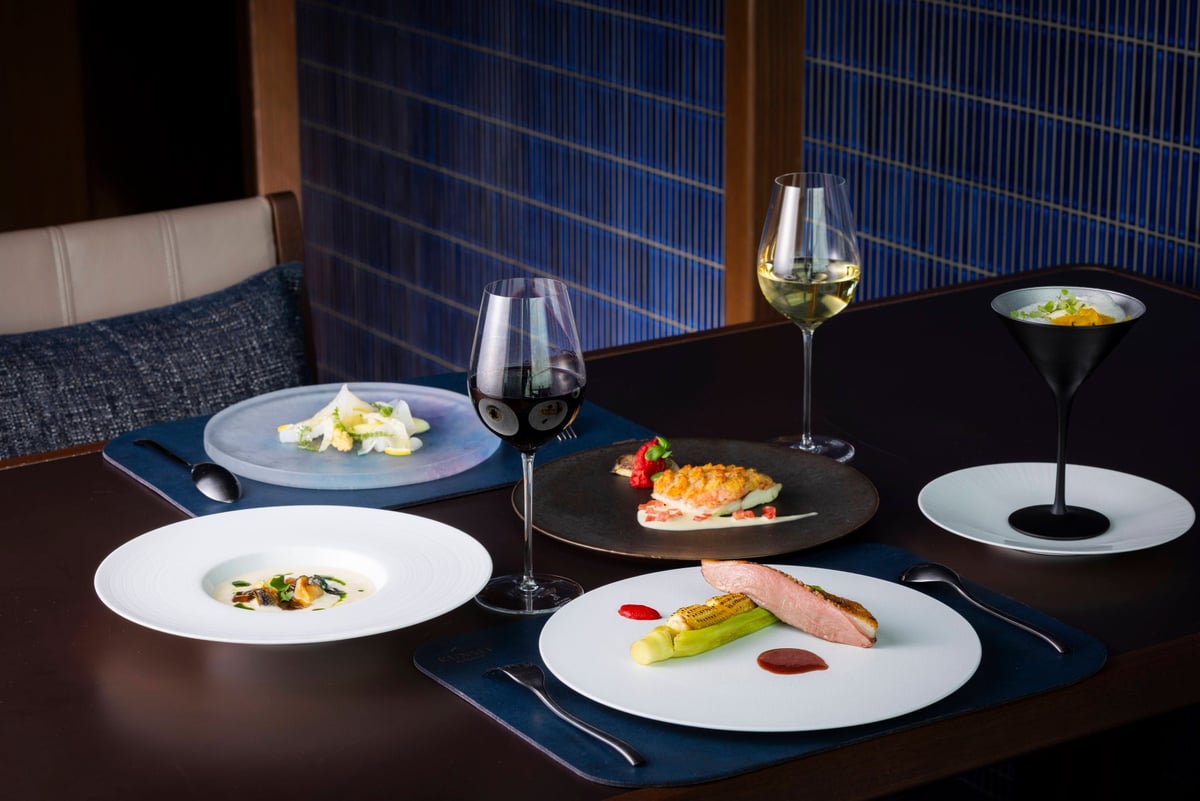 Dinner Course (Example) — ¥10,000 (tax included)