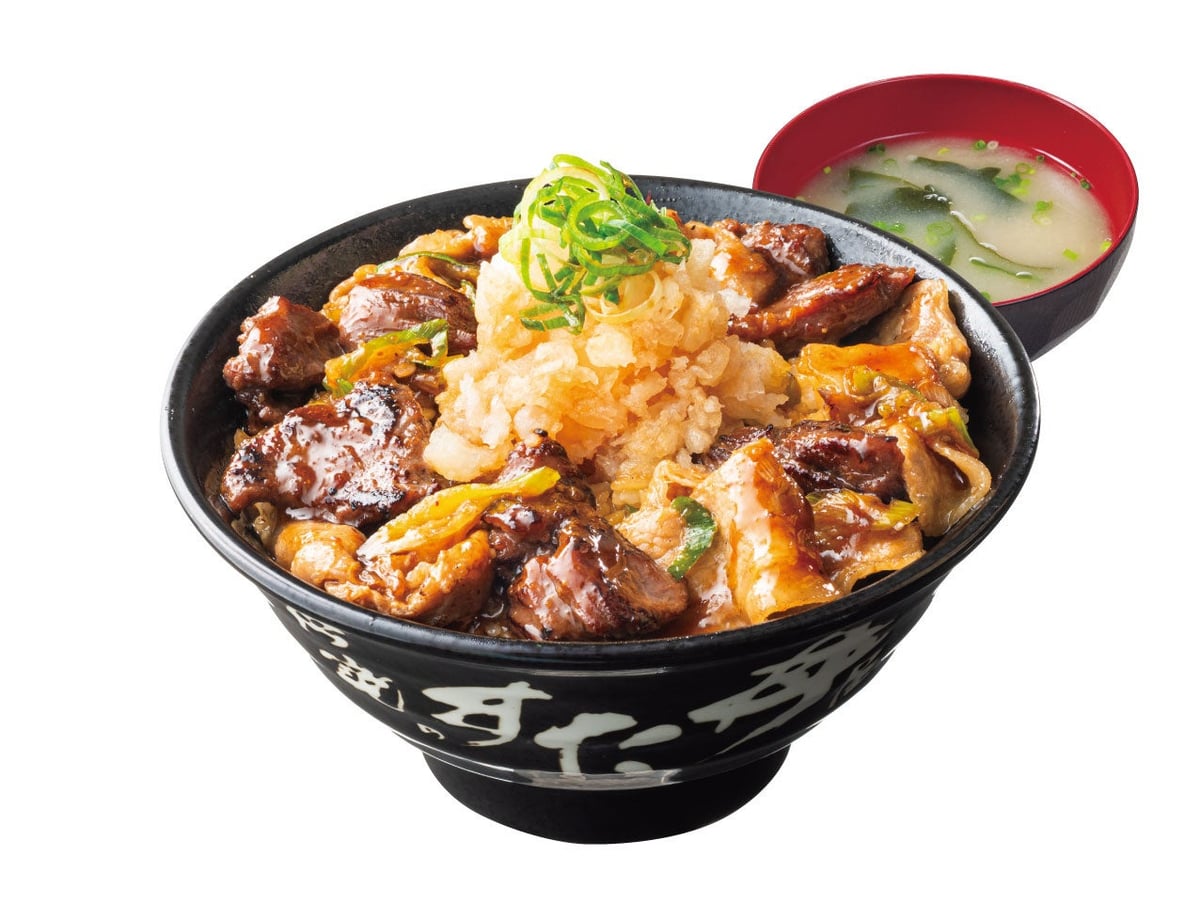 Oroshi Ponzu Stamina Yakiniku Combo Bowl at Densetsu no Sutadonya Across Japan From July 1