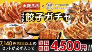 Exciting Gyoza Gacha Collaboration in Osaka From June 1