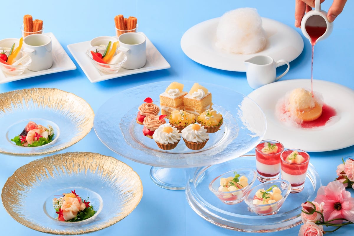 Peach & Blossom Summer Afternoon Tea at THE LEGIAN TOKYO, Shibuya From July 1