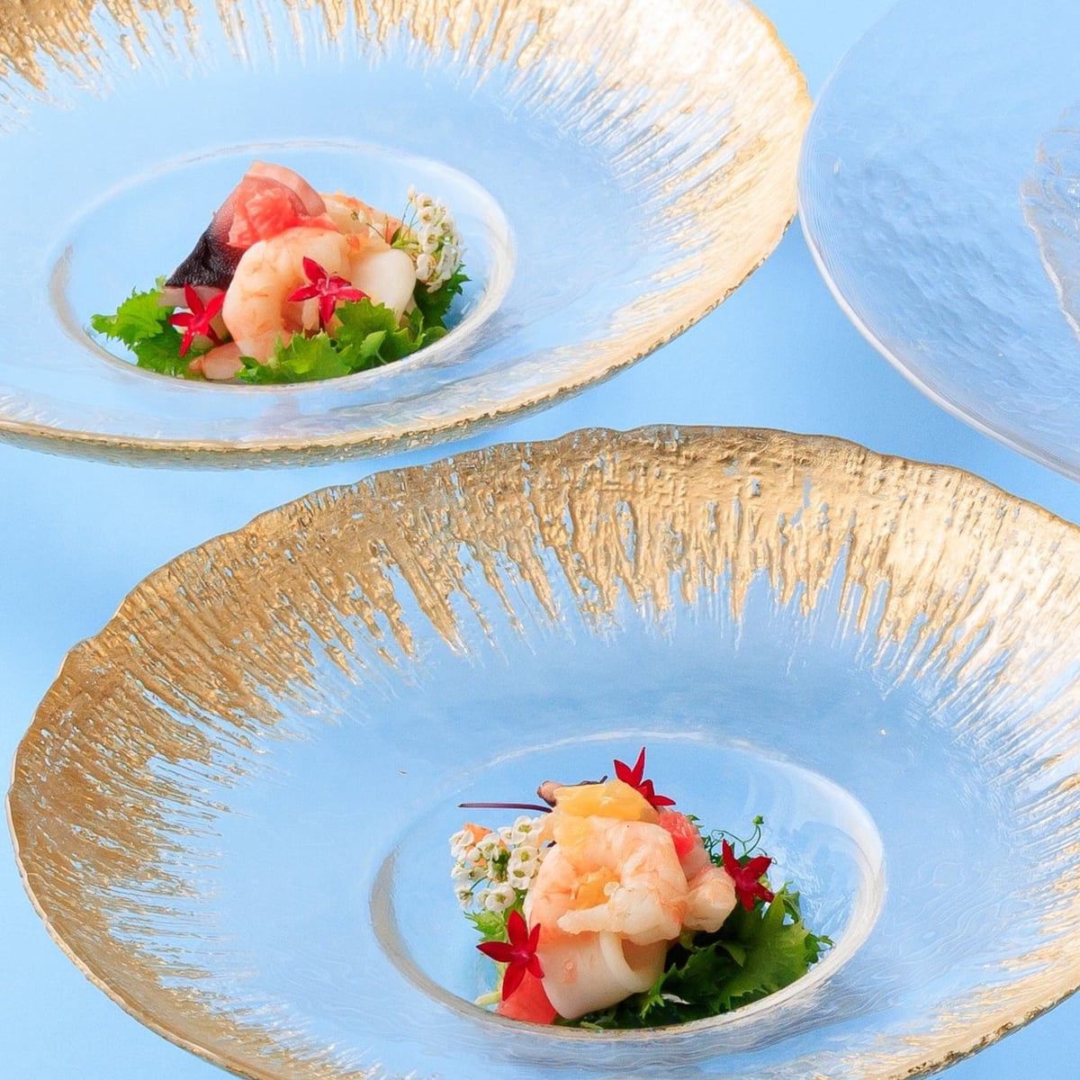 Hors d'oeuvre | Citrus Fruit Ceviche Salad Style