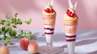 Indulge in the Special Peach Parfait at Grand Nikko Tokyo Daiba from July 1