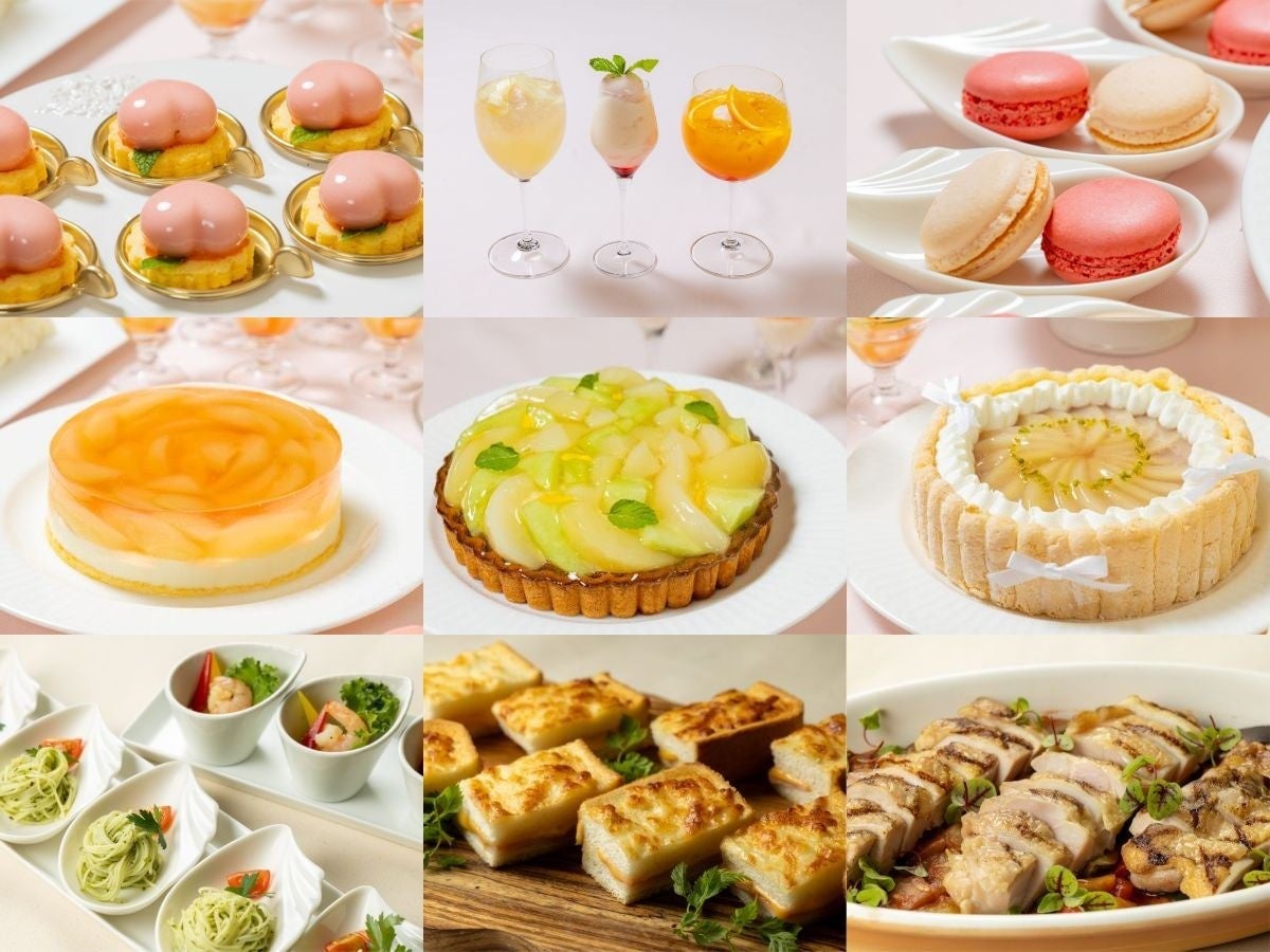 Peach Premium Buffet at Solaria Nishitetsu Hotel Fukuoka from July 4