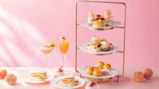Peach & Tea Selection Afternoon Tea at Strings Hotel Tokyo from July 1