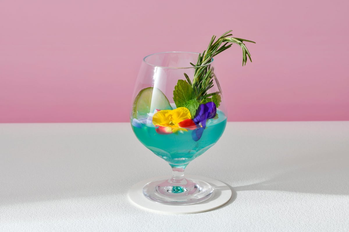 Non-Alcoholic Cocktail 'Summer Herb Garden'