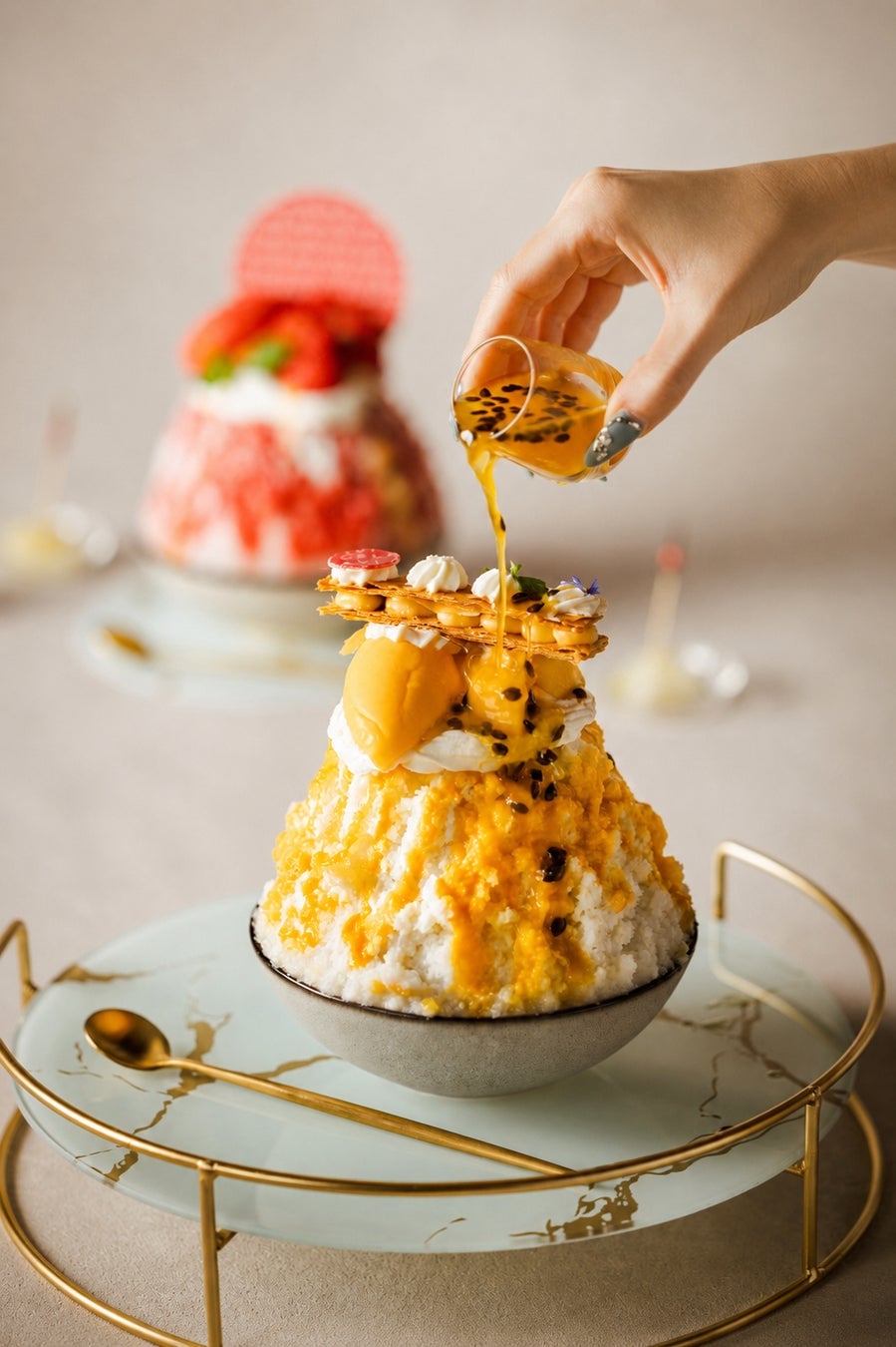 Premium Shaved Ice with Natural Ice from Yatsuyoshi at CÉ LA VI TOKYO, Shibuya From July 1