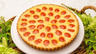 Qu’il Fait Bon’s OSMIC Tomato Tart in Tokyo and Yokohama from June 16