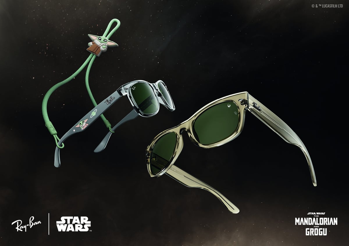 Ray-Ban Launches Star Wars: The Mandalorian and Grogu Collection