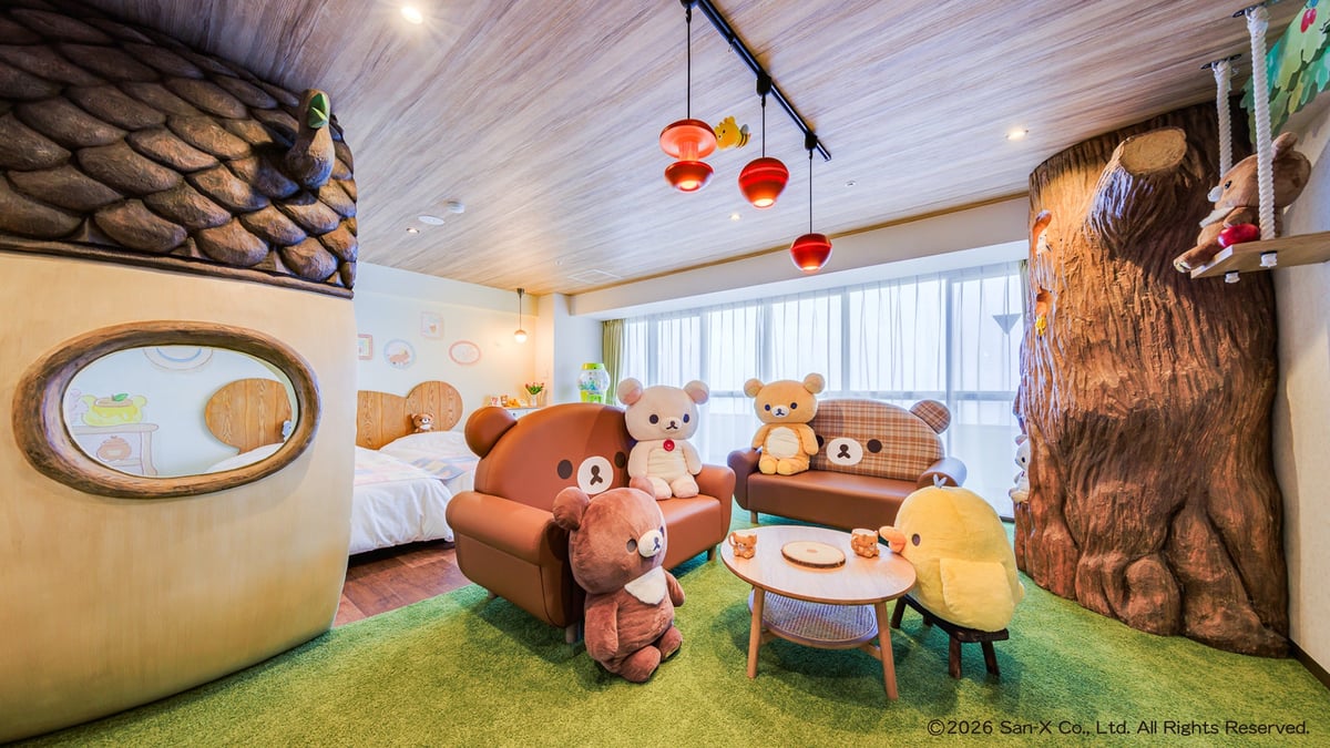 Rilakkuma Afternoon Tea at Maholova Minds Miura from June 1