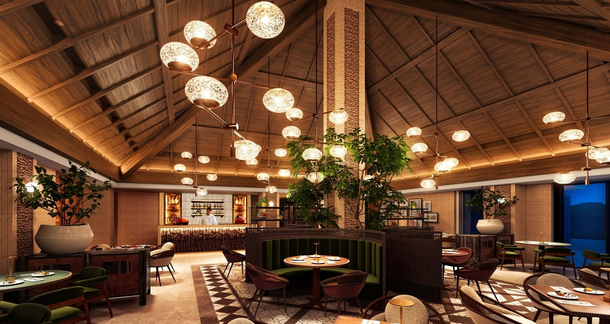Interior of Riva Ristorante