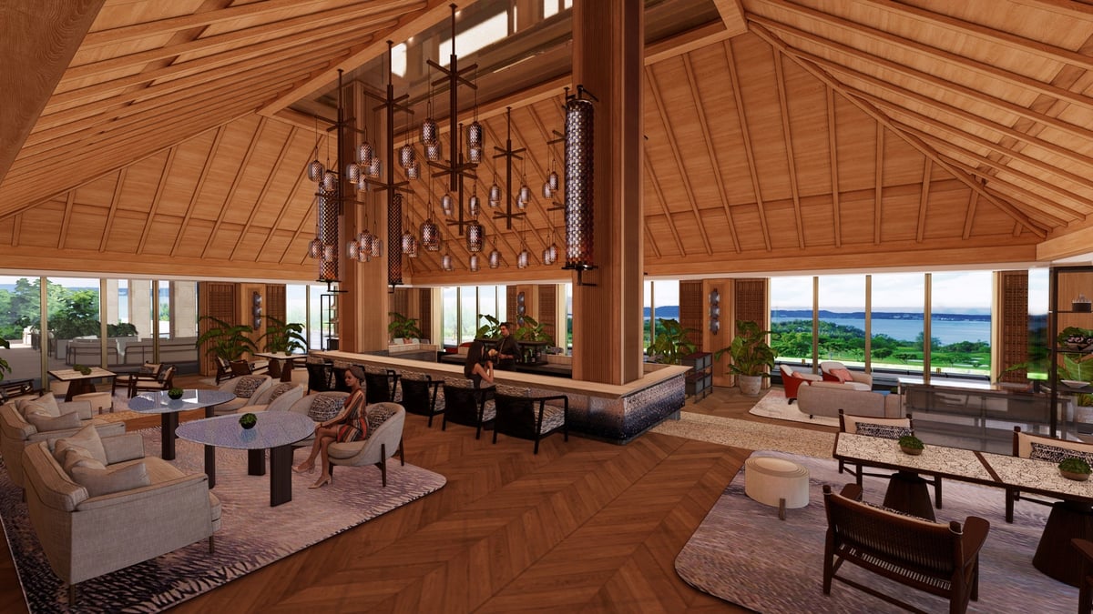 Interior of Lobby Lounge & Bar