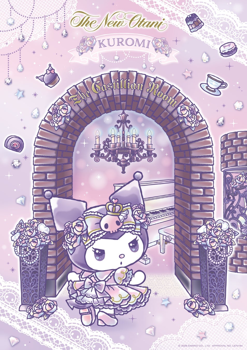 Sanrio's Kuromi Collaboration Afternoon Tea at Hotel New Otani Hakata, Fukuoka – photo 7