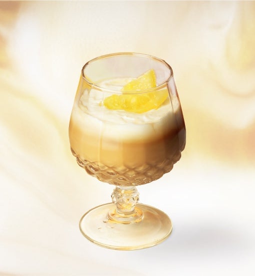 Lemon Cream Latte — ¥842 (tax included)