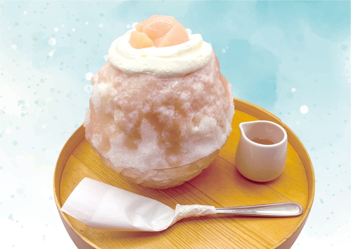 Fresh Peach Milk ¥2,300