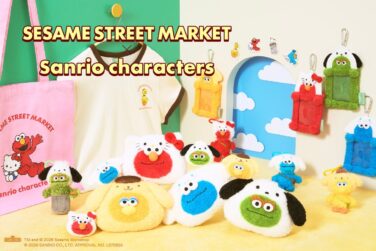 sesame street market sanrio characters collab goods tokyo osaka july 2 01