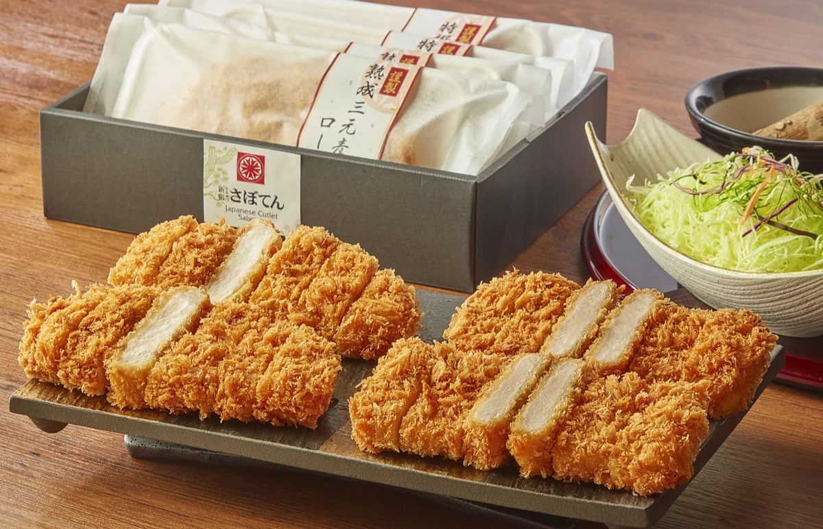 Shinjuku Saboten's 22-Layer Tender Pork Cutlet 2-Piece Pack Campaign Nationwide from June 15