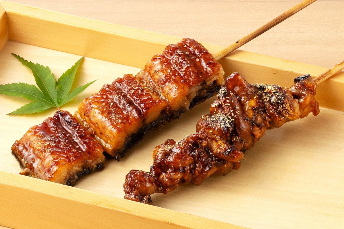 鰻串 盛り合わせ(¥620 (tax included))