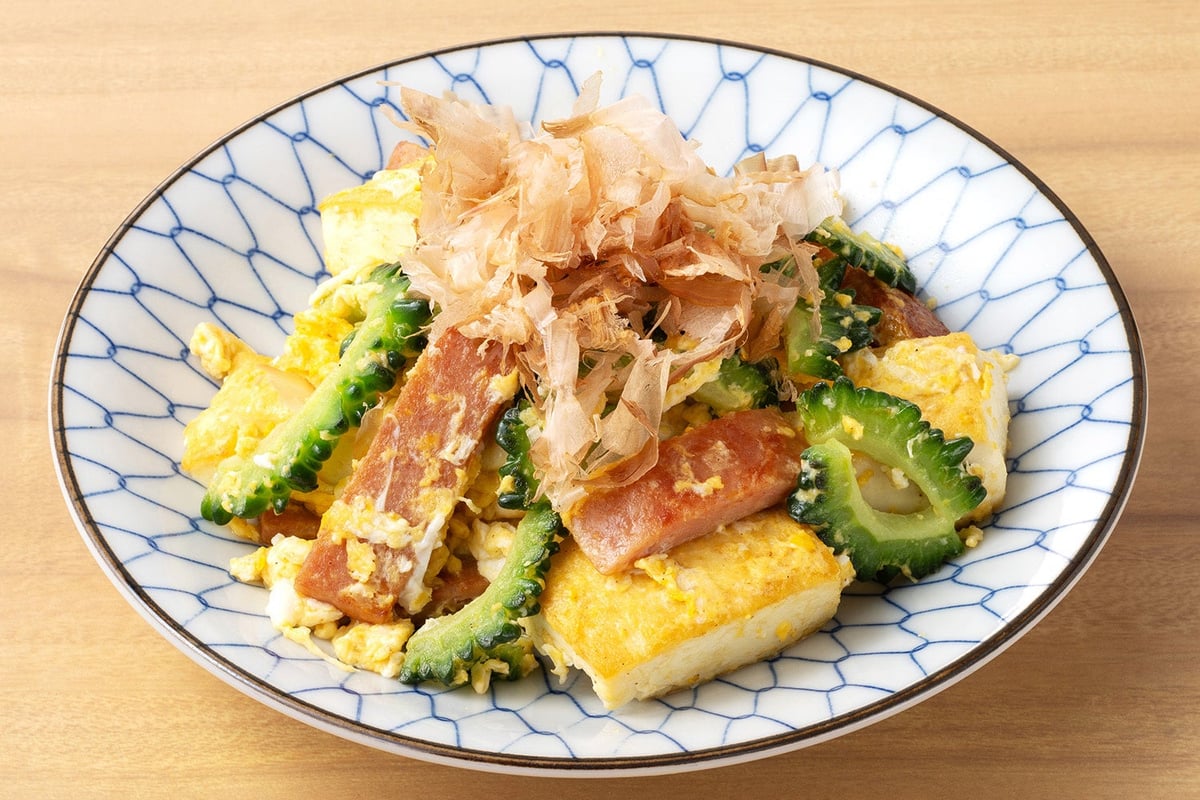 ゴーヤとスパムのチャンプル(¥650 (tax included))