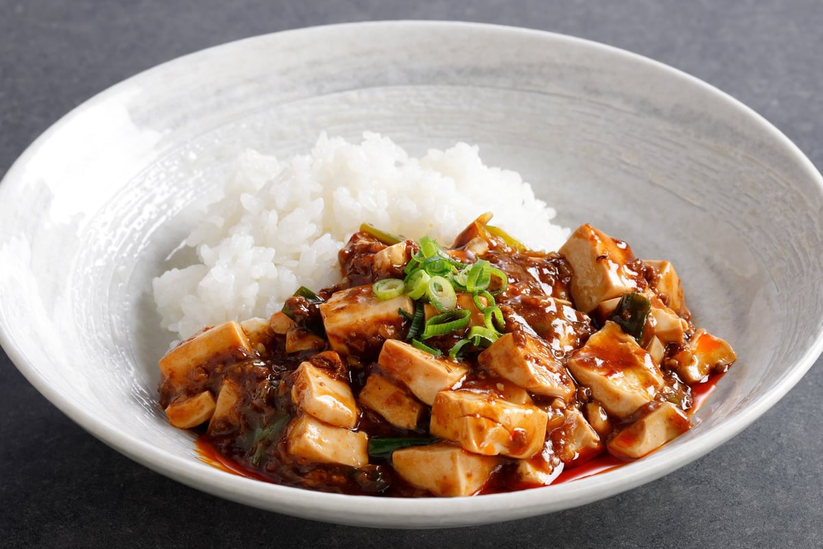 Spicy Mapo Tofu Rice Bowl — ¥3,300 (tax included)