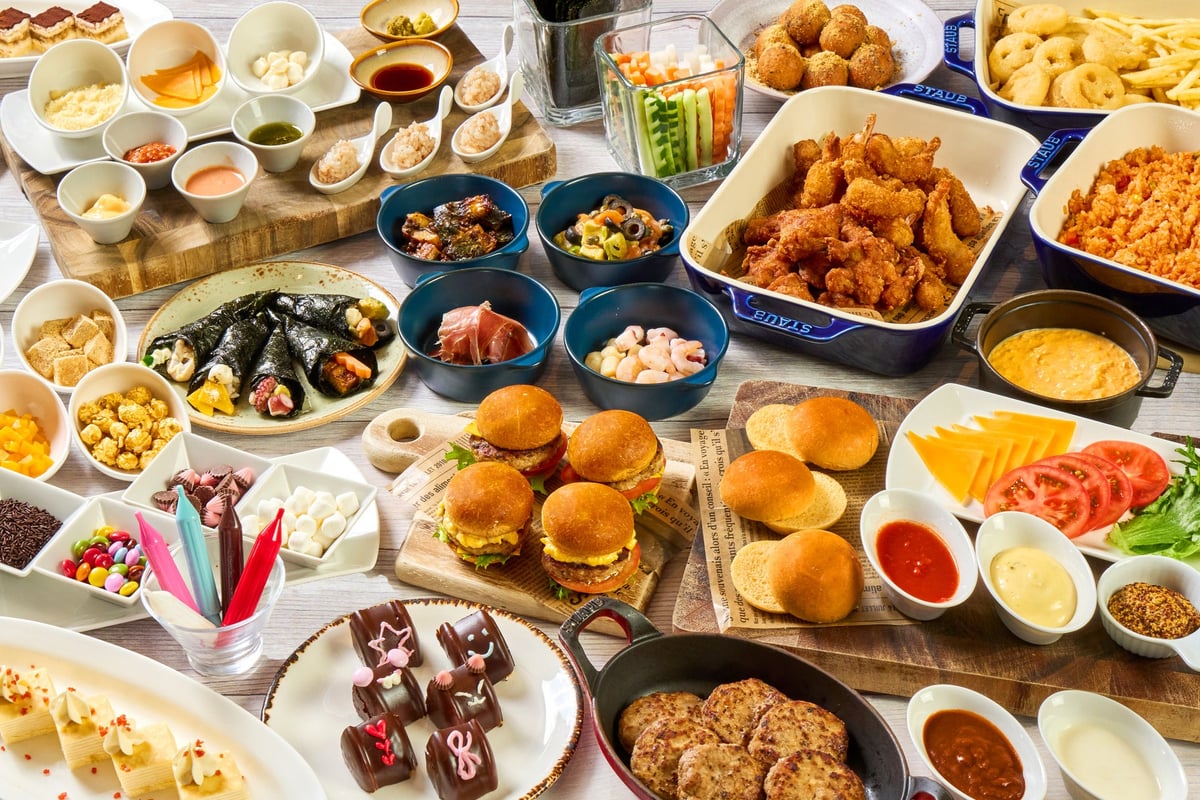 Obon period limited interactive menu and kids menu
