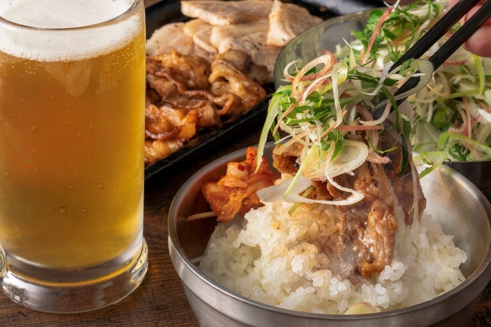 Enjoy with grilled meat! We also offer aromatic vegetables (perilla leaves, green onions, mitsuba, myoga *myoga is exclusive to PREMIUM BUFFET). Note: Contents may change due to feedback and supply conditions.