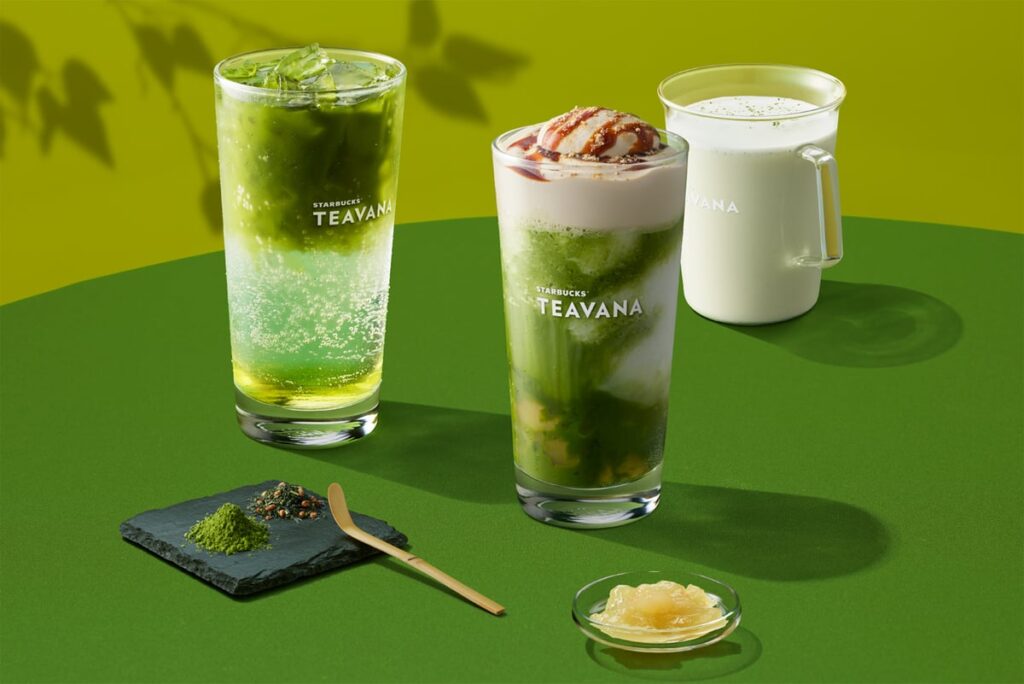 Starbucks Tea & Cafe Launches New Sencha and Matcha Beverages in Tokyo April 1