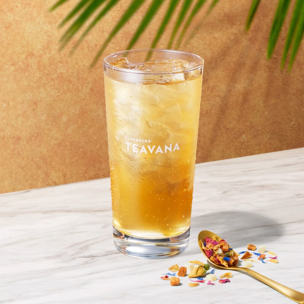 Tropical Tea Beverages at Starbucks Tea & Cafe from June 17