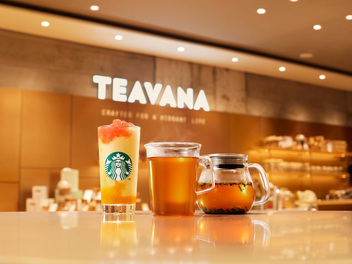 Tropical Tea Beverages at Starbucks Tea & Cafe from June 17