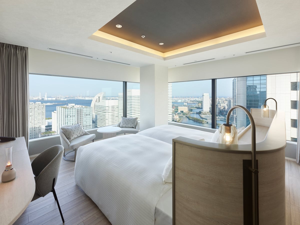 Guest room: Executive Corner Twin (46.1㎡).