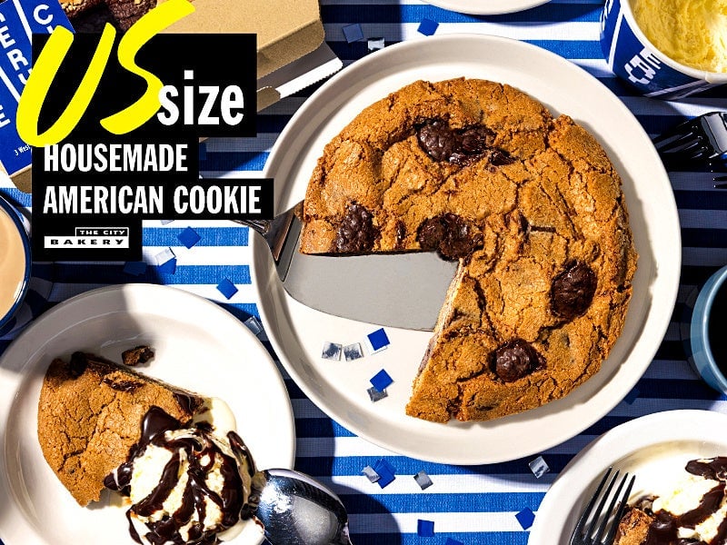 THE CITY BAKERY's CB American Cookies US Size Limited Sale in Tokyo and Other Cities from June 18