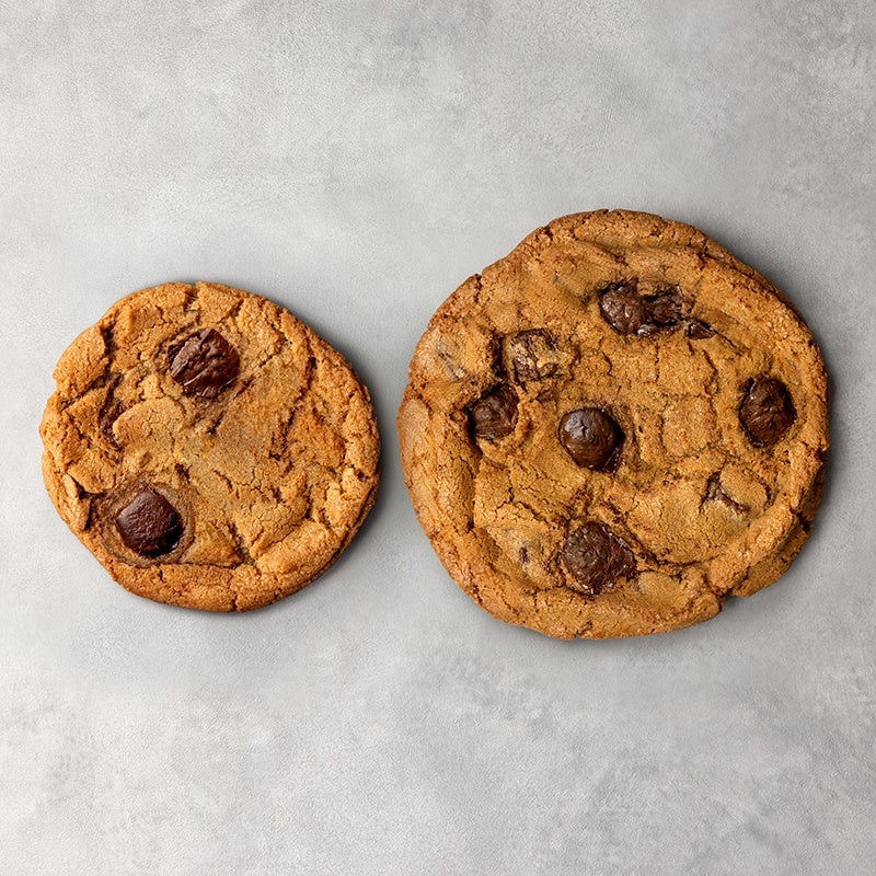 Over twice the size of the NY size (left) — US size!