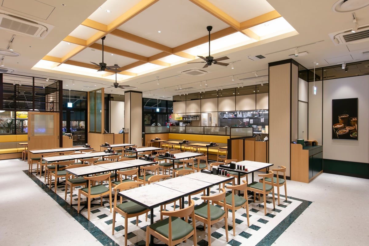 Tim Ho Wan Lalaport TOKYO-BAY Store Interior