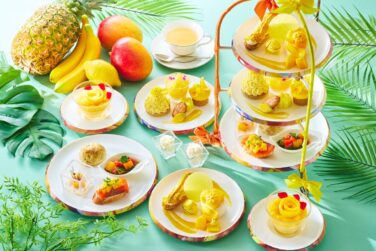 tropical fruit afternoon tea set hotel nikko osaka july 01