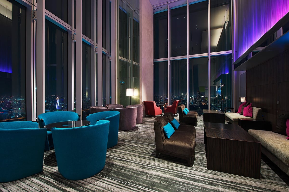 Enjoy the view and open atmosphere from the large open windows