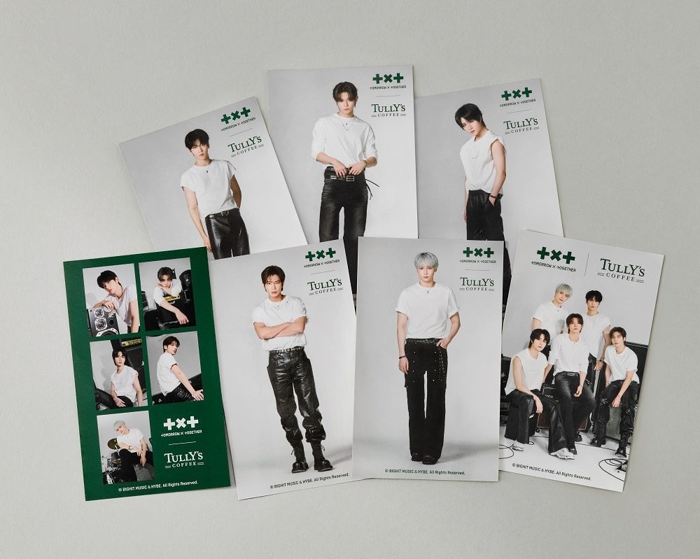 Tully's Coffee Collaboration with TOMORROW X TOGETHER in Japan — From July 8