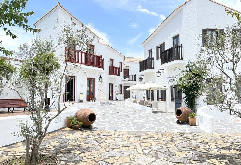 A townscape full of exotic atmosphere