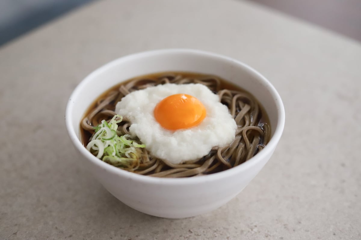 Tororo Soba (Hot)