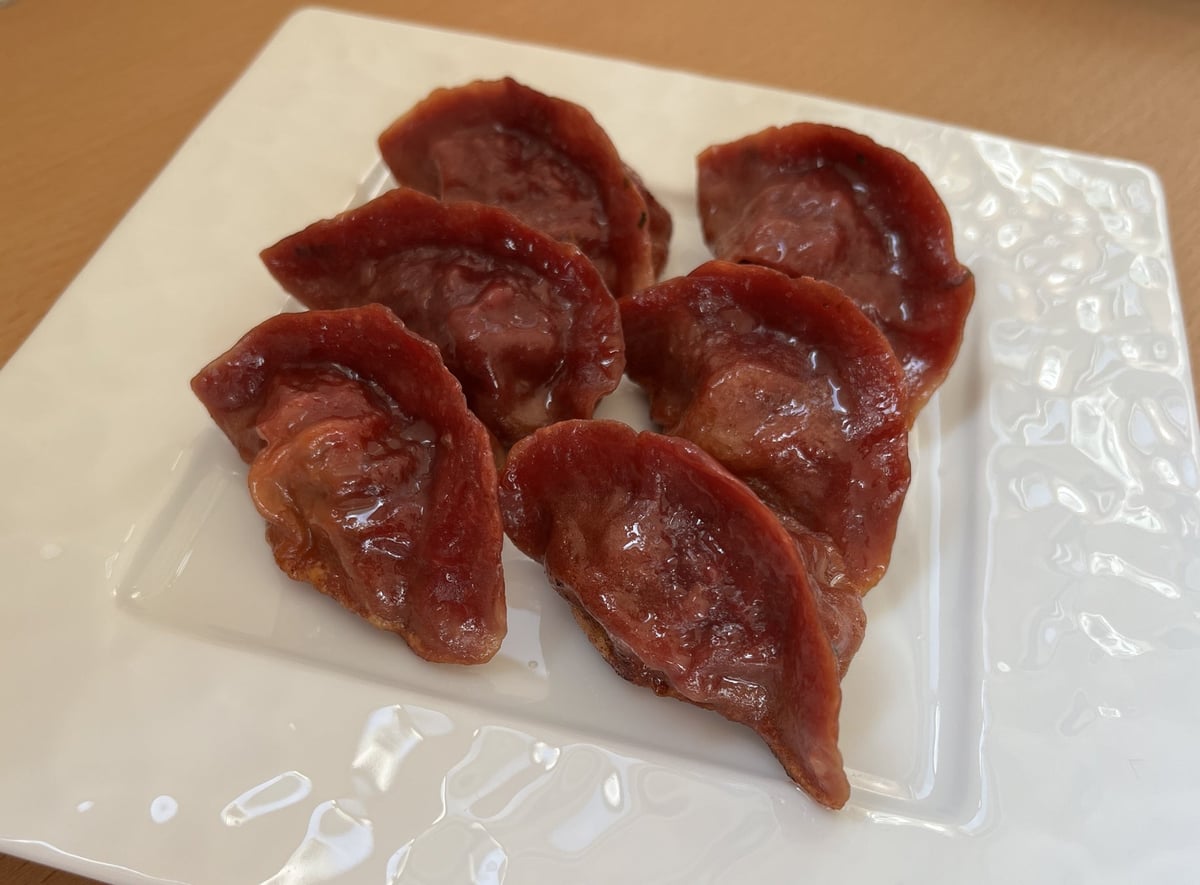 Liu's Gyoza's Shrimp-filled Juicy Shrimp Gyoza (6 pieces) — ¥1,080 (tax included)