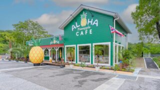 ALOHA CAFE Pineapple Opens First Park-Style Cafe in Hattori Ryokuchi Park, Osaka