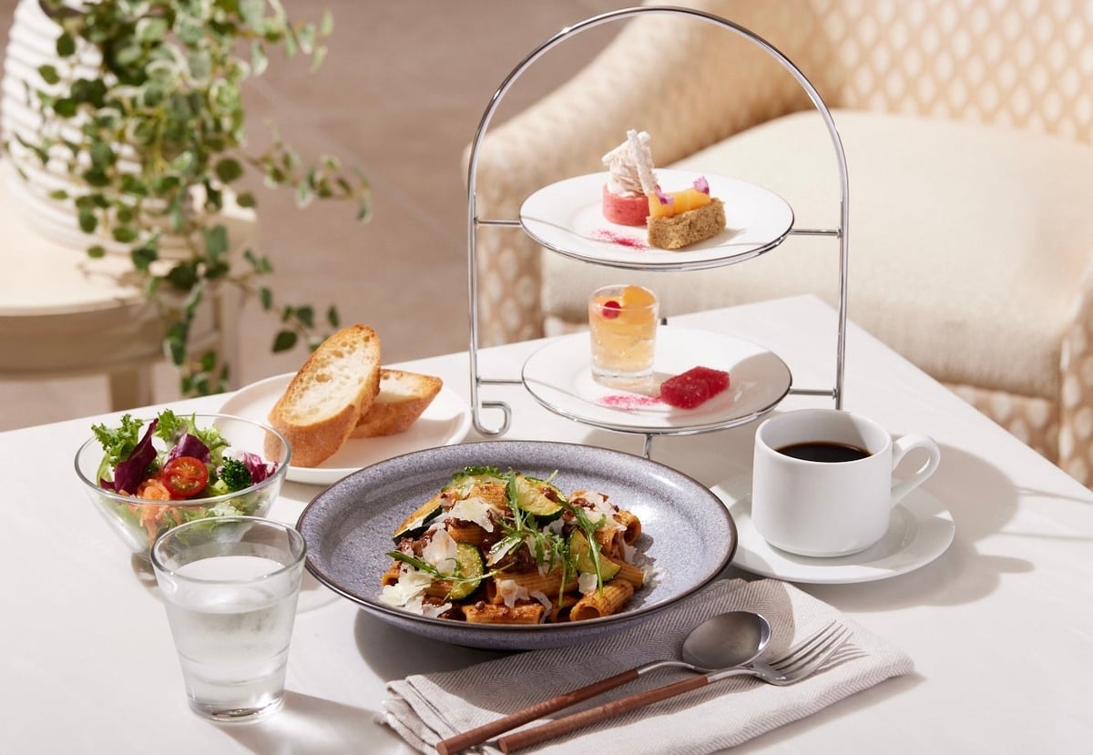Mini Afternoon Tea Stand Lunch Set 4,100 yen (tax included)