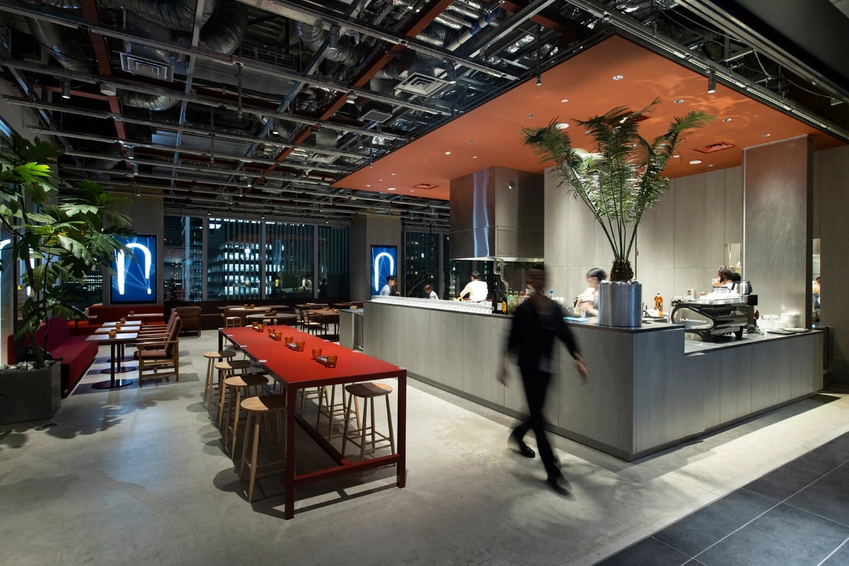 Art-Inspired Collaboration Menu at TOKYO NODE CAFE in Toranomon