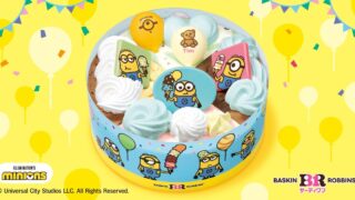 B-R 31 Launches New Minions Ice Cream Cake Palette 4 in Japan