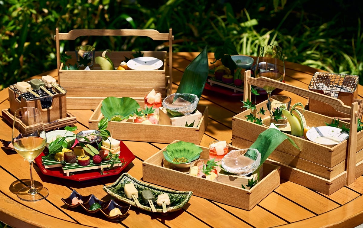 Seasonal Afternoon Tea at Banyan Tree Higashiyama Kyoto from July 4