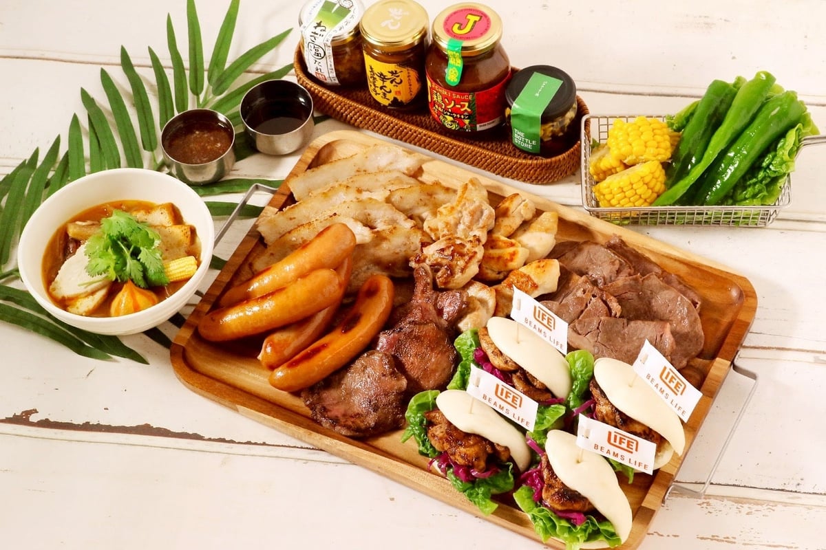 BEAMS LIFE Yokohama Launches Premium BBQ Plan at Yokohama Mores Rooftop Beer Garden