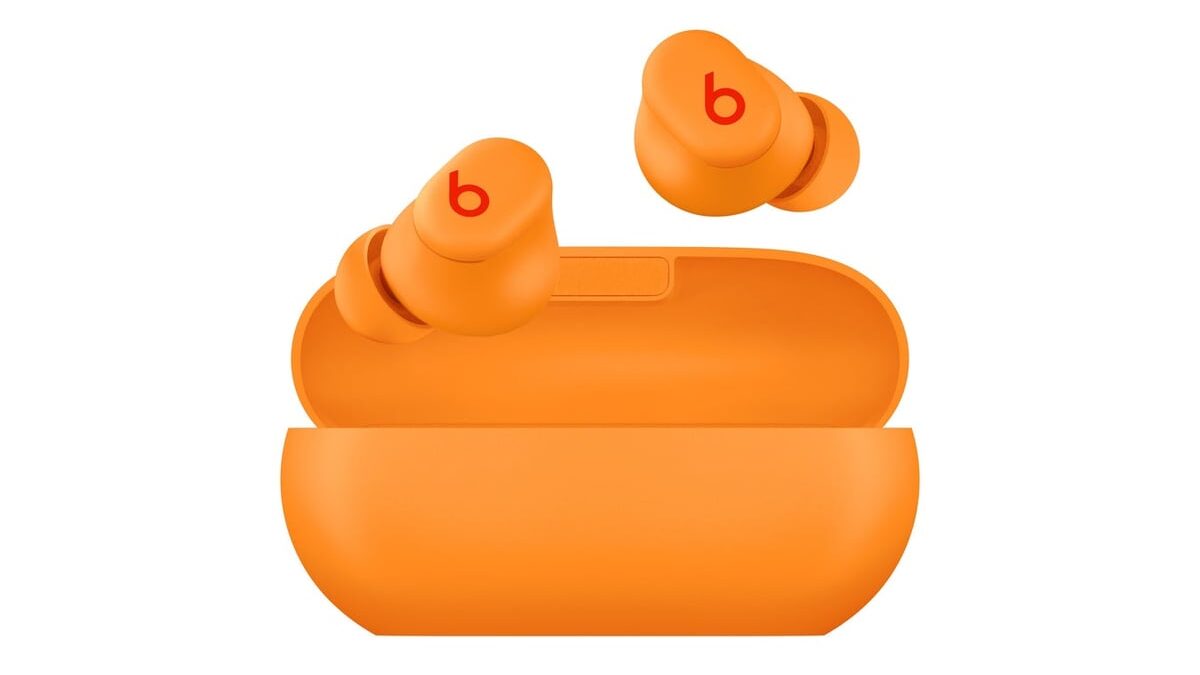 Beats Solo Buds Orange Limited Edition at Seven-Eleven Japan from July 4