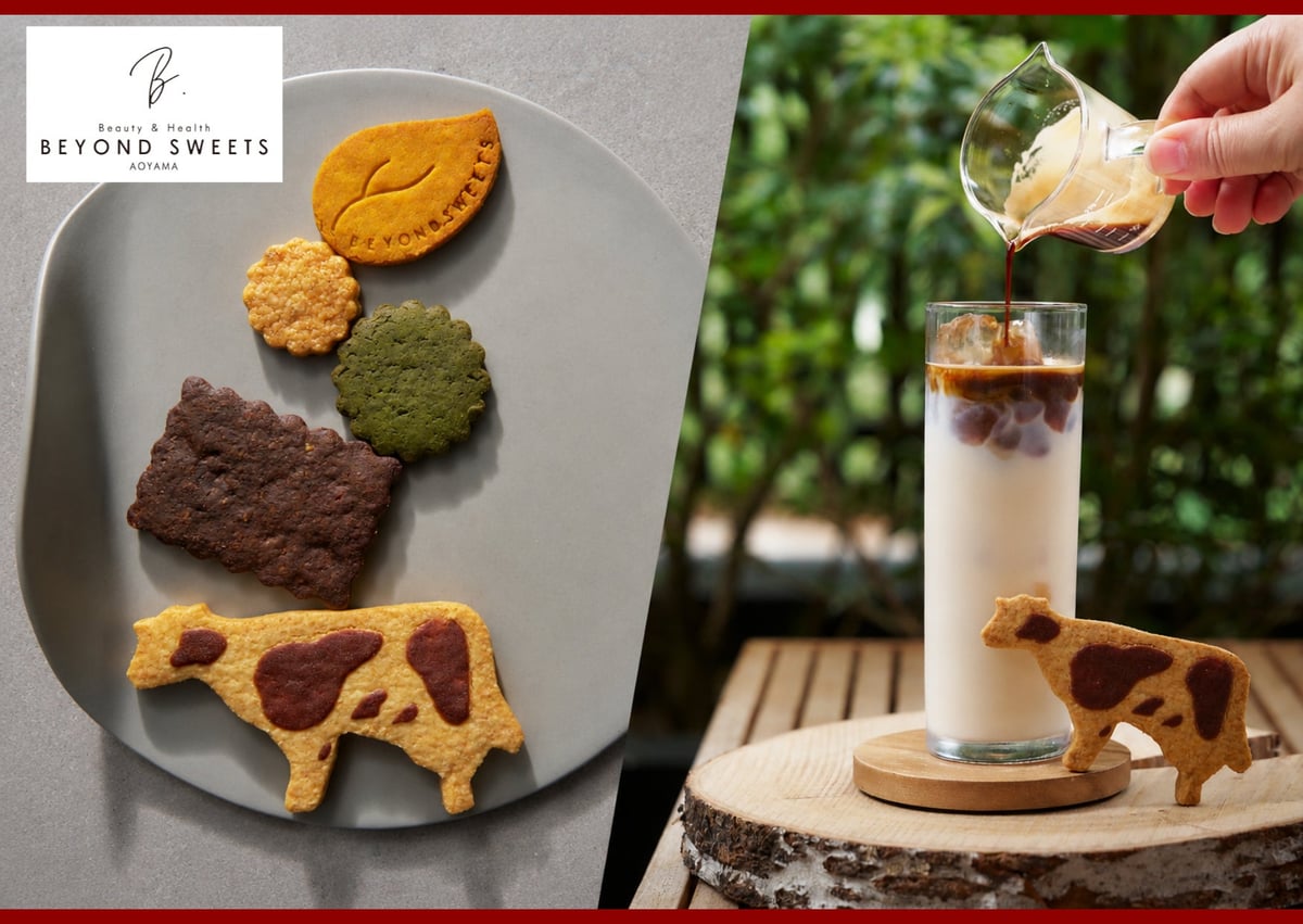 BEYOND SWEETS Launches Gluten-Free A2 Milk Cookie Tin and Latte in Minato, Tokyo