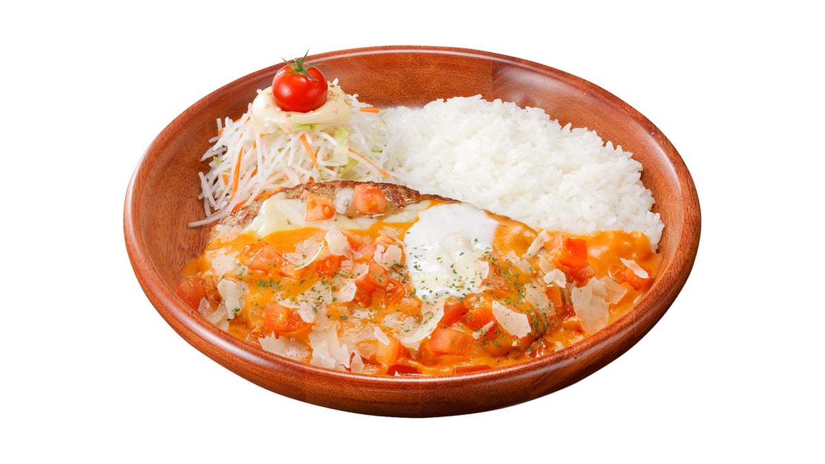 Garlic Fragrant Tomato Cream Hamburger Dish