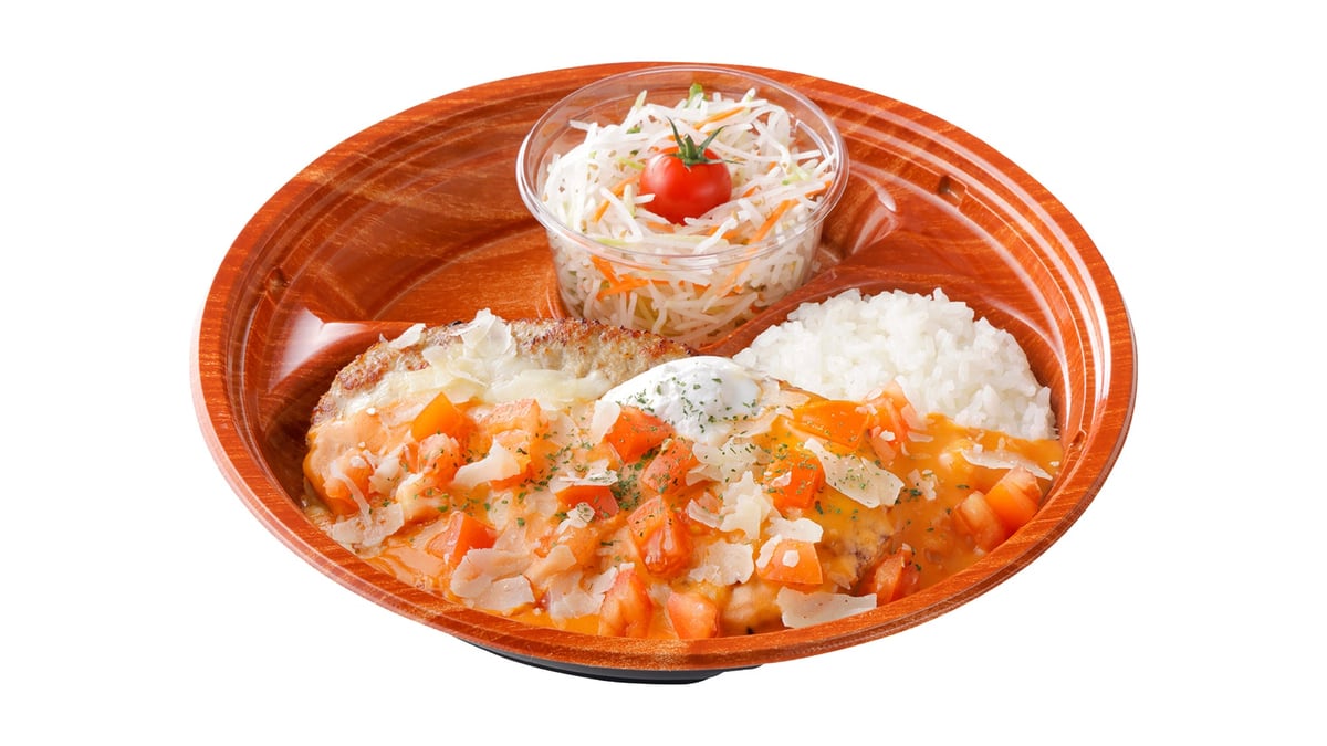 Garlic Fragrant Tomato Cream Hamburger Dish