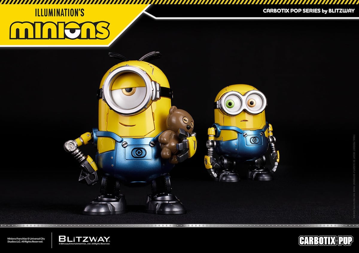 BLITZWAY JAPAN Offers Free Minions CARBOTIX POP Figures Pre-Order